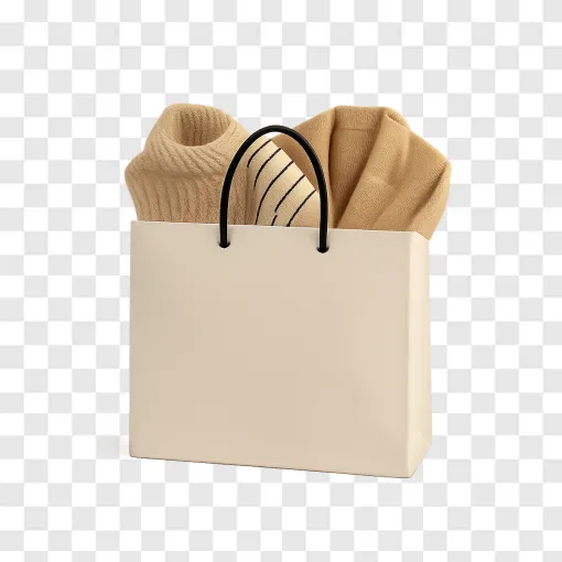 Fashion Shopping Bag PNG Free Download