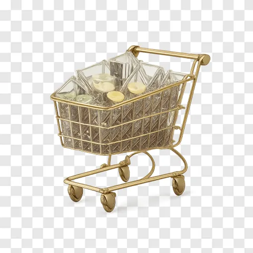 US Retail Finance And Shopping Cart PNG Image
