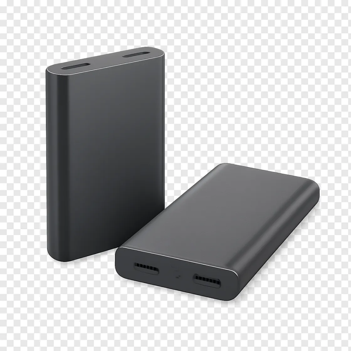 Portable Power Bank PNG Transparent Image