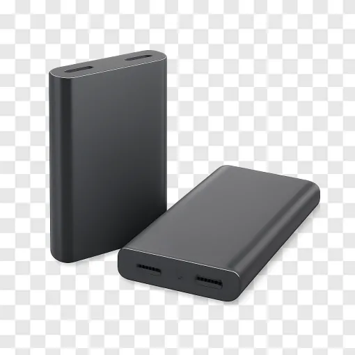 Portable Power Bank PNG Transparent Image