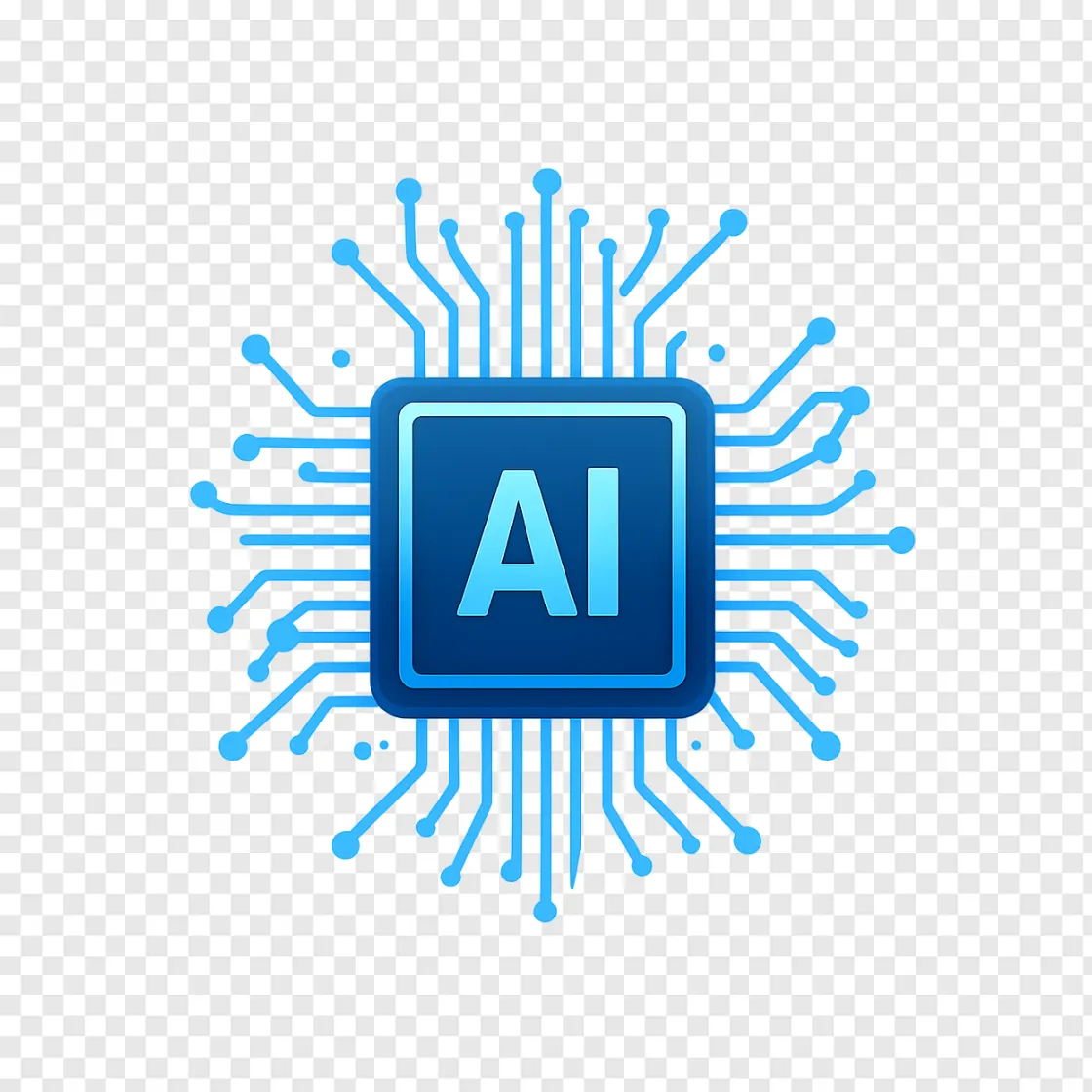 AI Microchip Technology PNG Image
