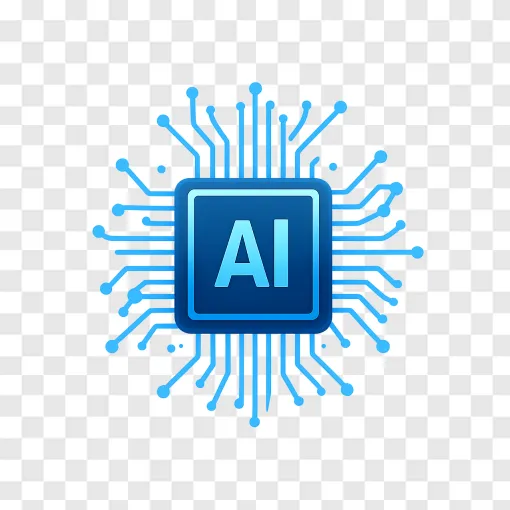 AI Microchip Technology PNG Image
