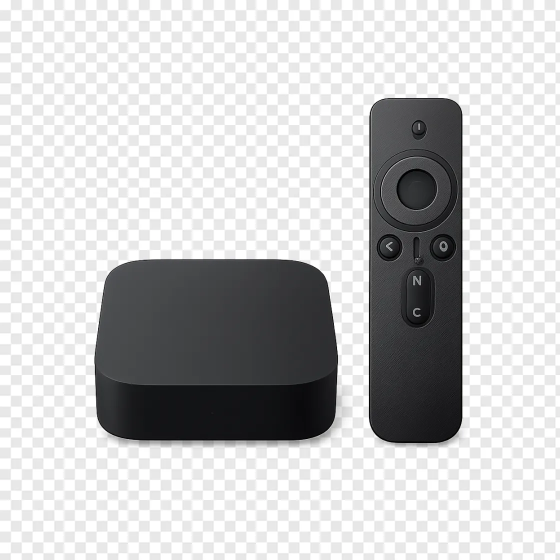 Apple TV Streaming Device PNG Image