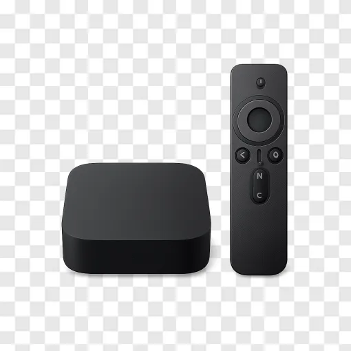 Apple TV Streaming Device PNG Image