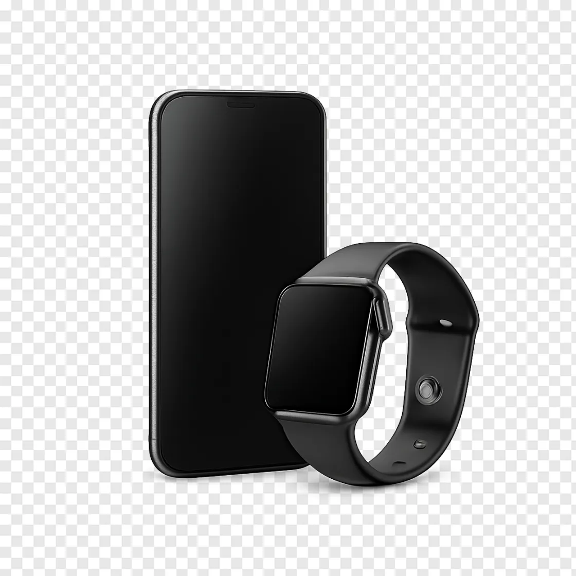 Google Pixel Phone And Smartwatch Bundle PNG