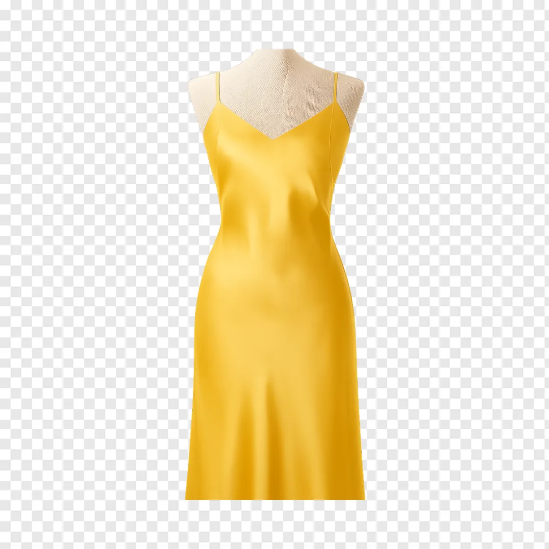 How To Lose A Guy Style Yellow Dress PNG Transparent