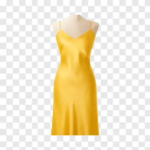 How To Lose A Guy Style Yellow Dress PNG Transparent