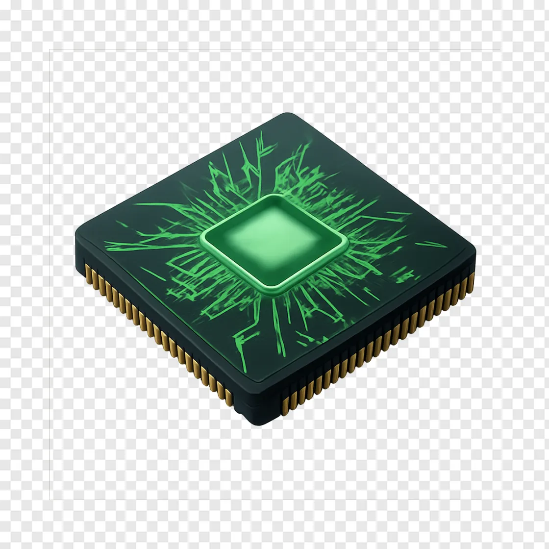 Nvidia Chip PNG Transparent Image