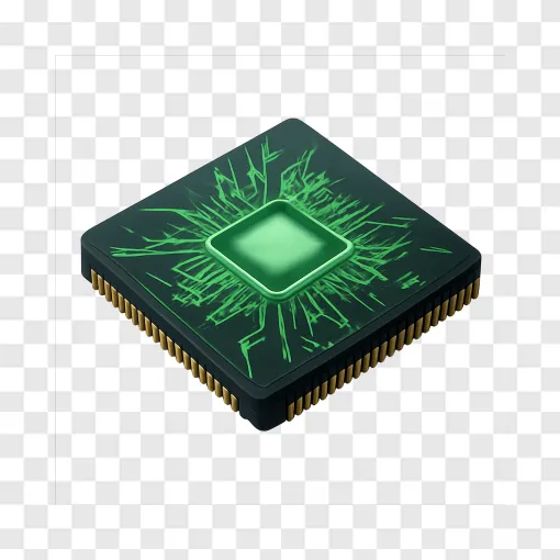 Nvidia Chip PNG Transparent Image