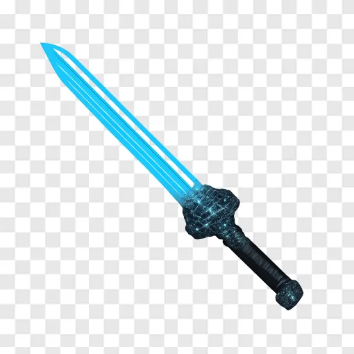 Sci-Fi Energy Blade PNG Transparent Image