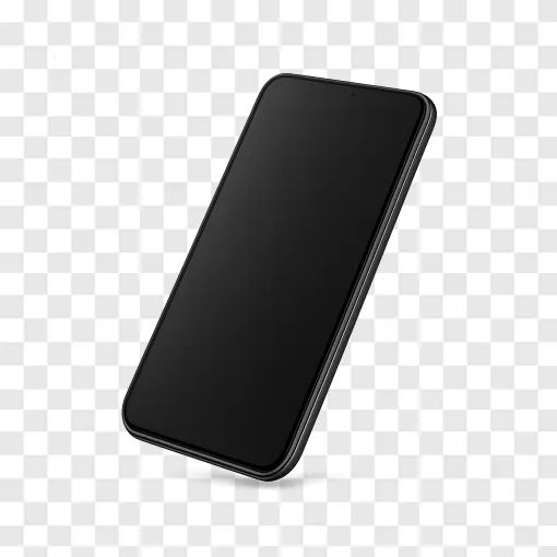 Modern Smartphone Mockup Transparent Background PNG