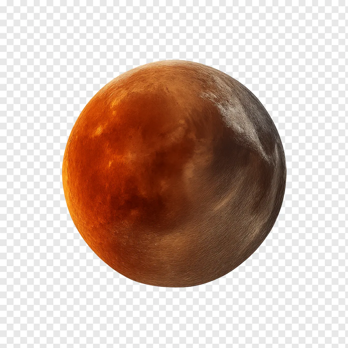 Lunar Eclipse PNG Transparent Image