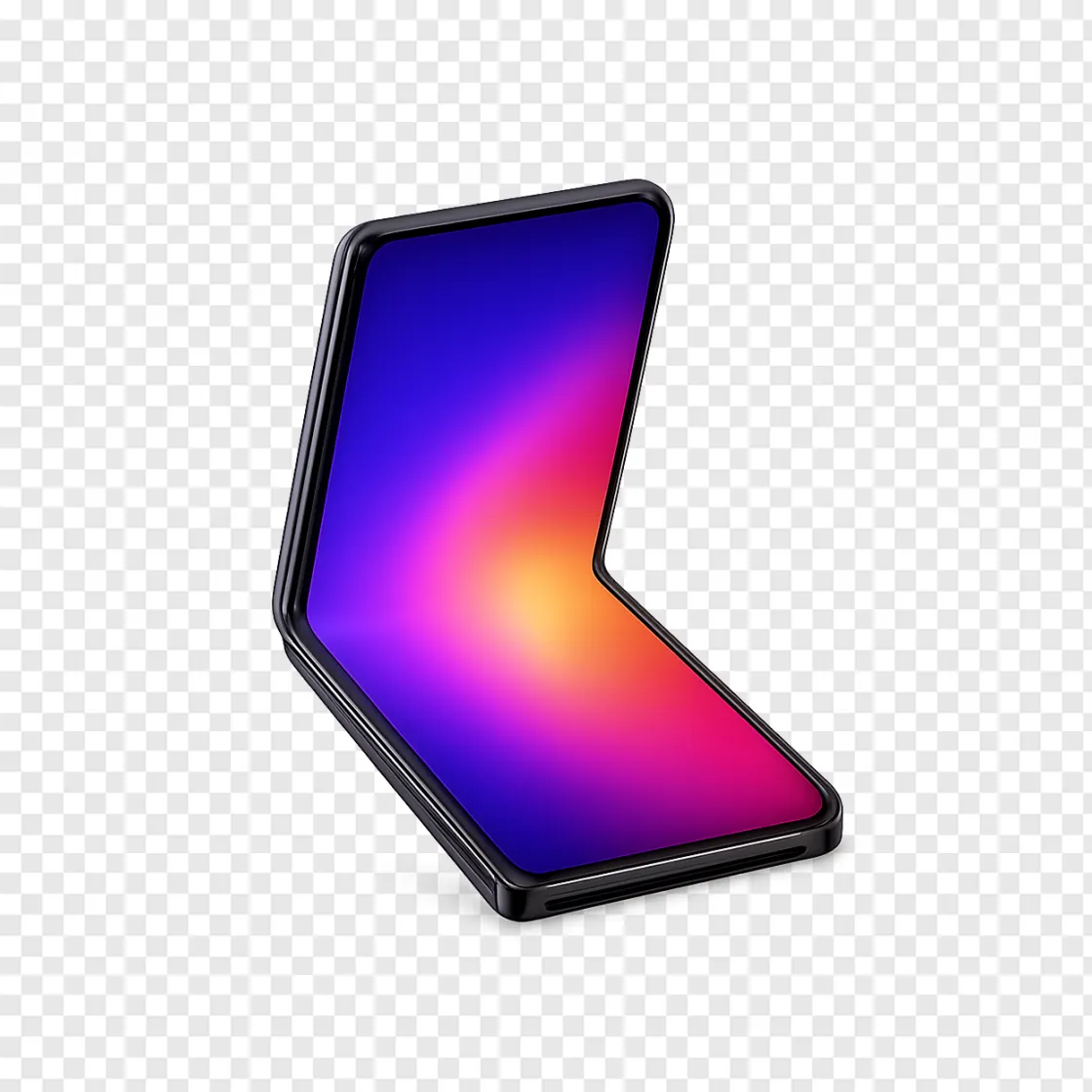 Foldable Phone PNG Transparent Image