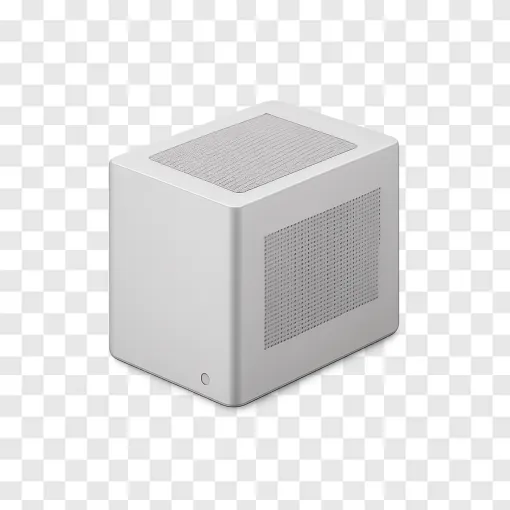 Compact Silver Desktop Computer Mac Mini PNG Image