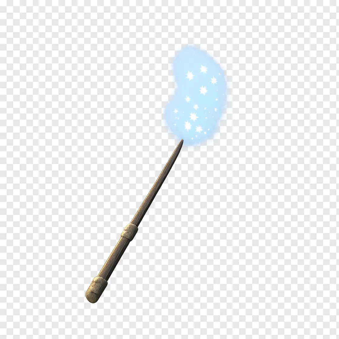 Magical Wizard Wand PNG Transparent Background
