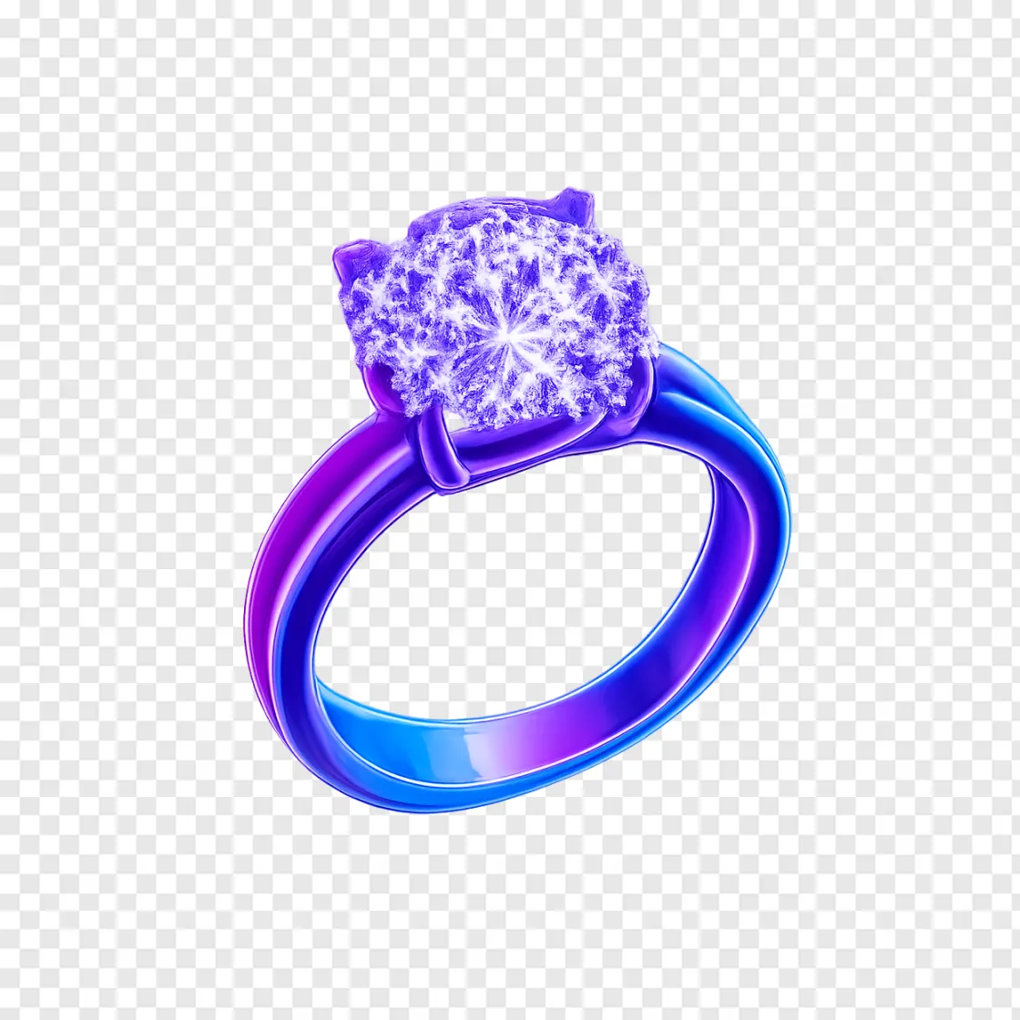 Blingy Sparkle Diamond Neon PNG Transparent Background