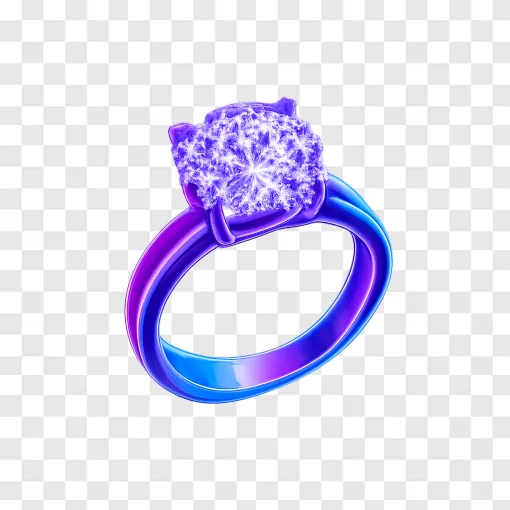 Blingy Sparkle Diamond Neon PNG Transparent Background