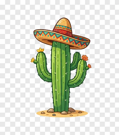 Sonora Cactus PNG Transparent Background