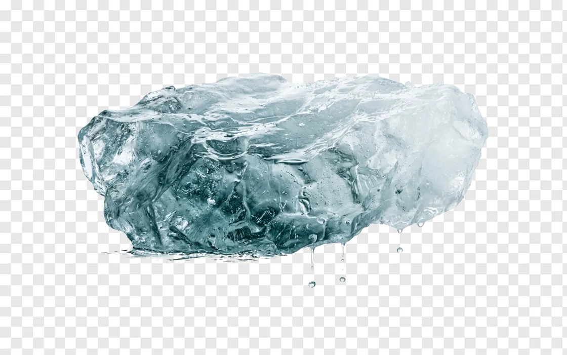 Melting Glacier Ice PNG Free Download