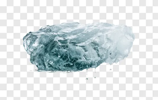 Melting Glacier Ice PNG Free Download