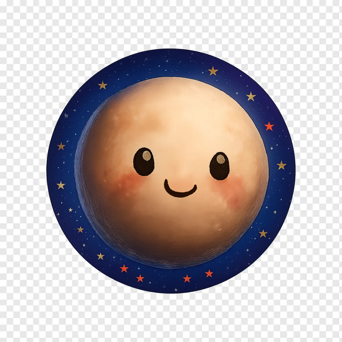 Pluto Planet PNG Transparent Background