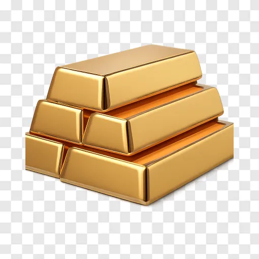 Gold Bar PNG: High-Res Bullion Images For Financial Projects