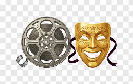 Cinema Film Reel PNG Transparent Image