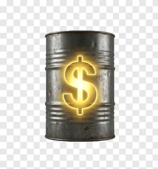 Oil Barrel PNG Transparent Image