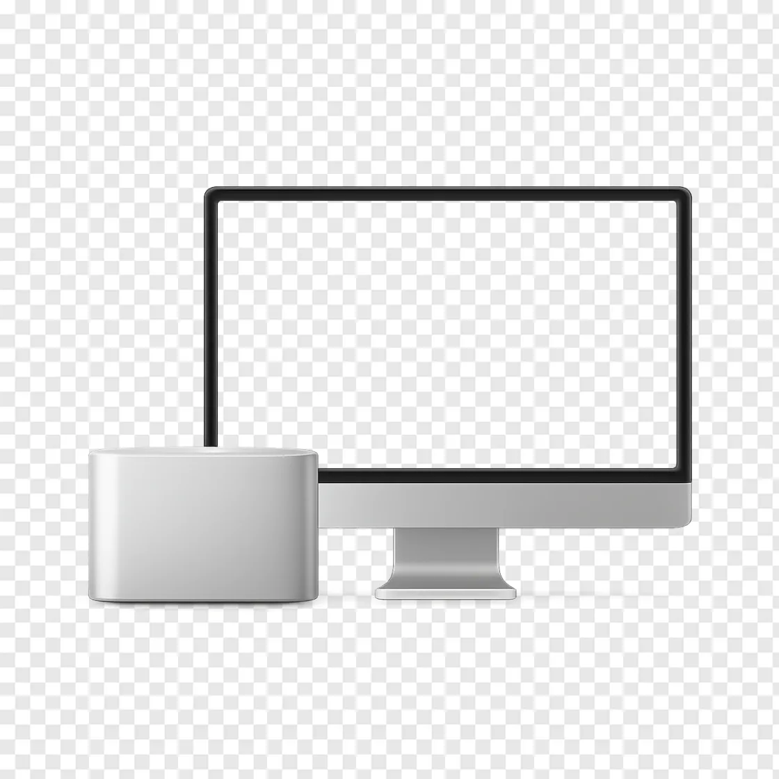 Mac Mini And Studio Desktop Computer PNG Transparent Image