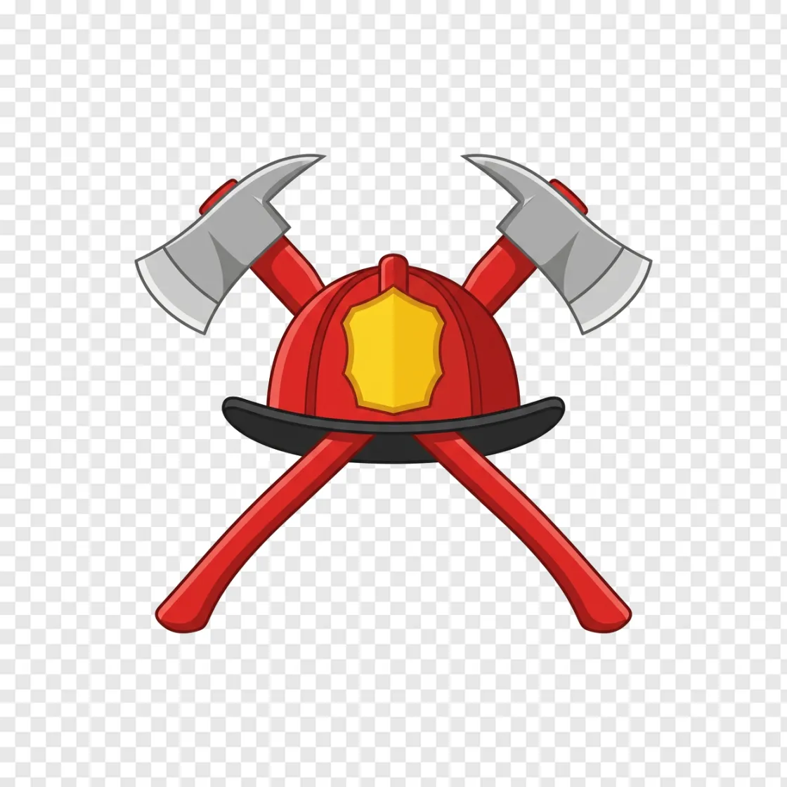 Firefighter Equipment PNG Transparent Background