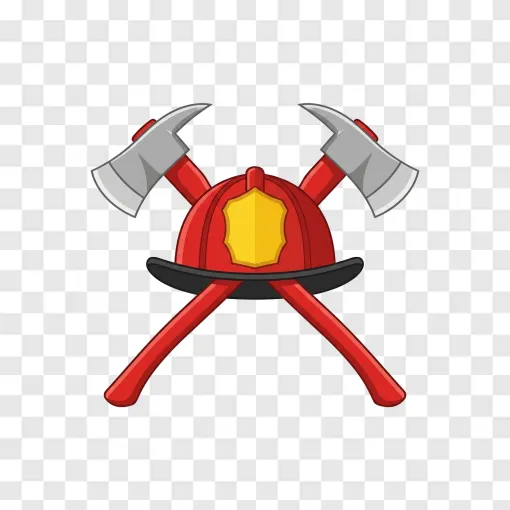 Firefighter Equipment PNG Transparent Background