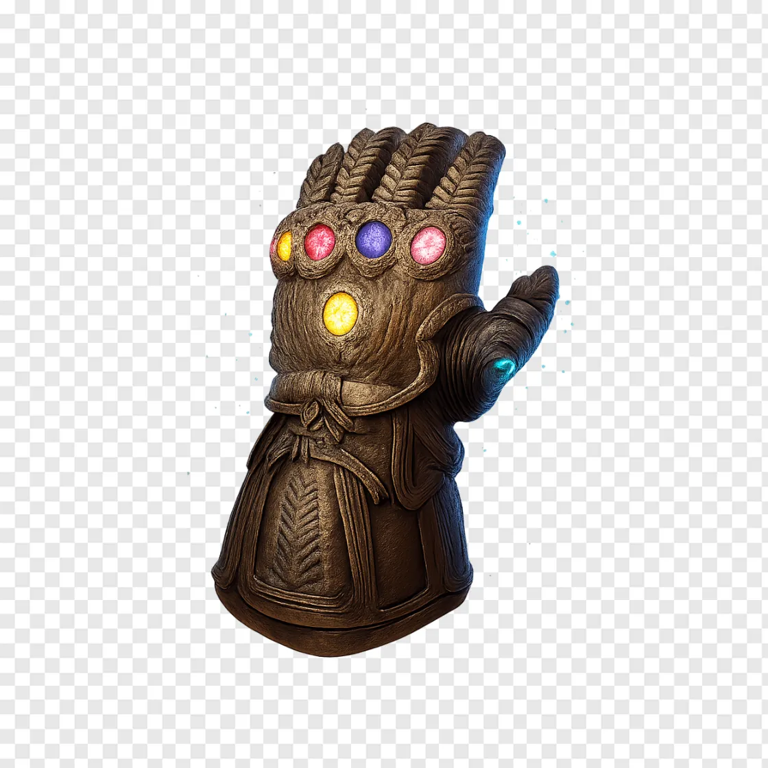 Superhero Gauntlet PNG Transparent Background