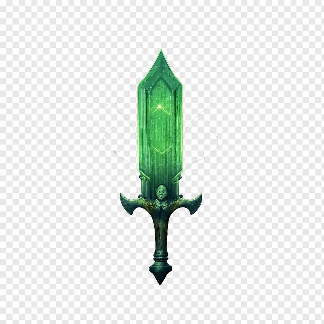Final Fantasy VII Lifestream Crystal PNG Transparent Image
