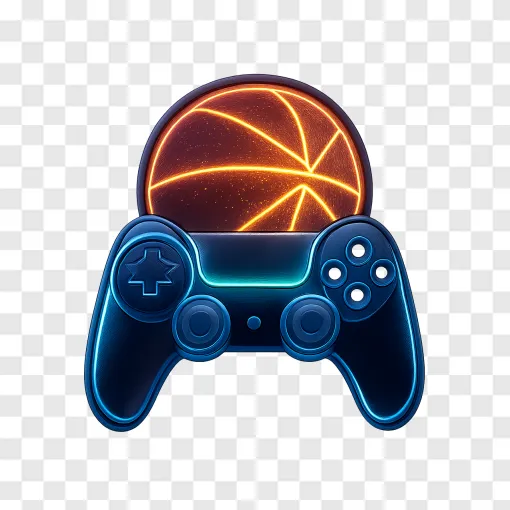 NBA 2K27 Gaming Logo PNG Transparent Background