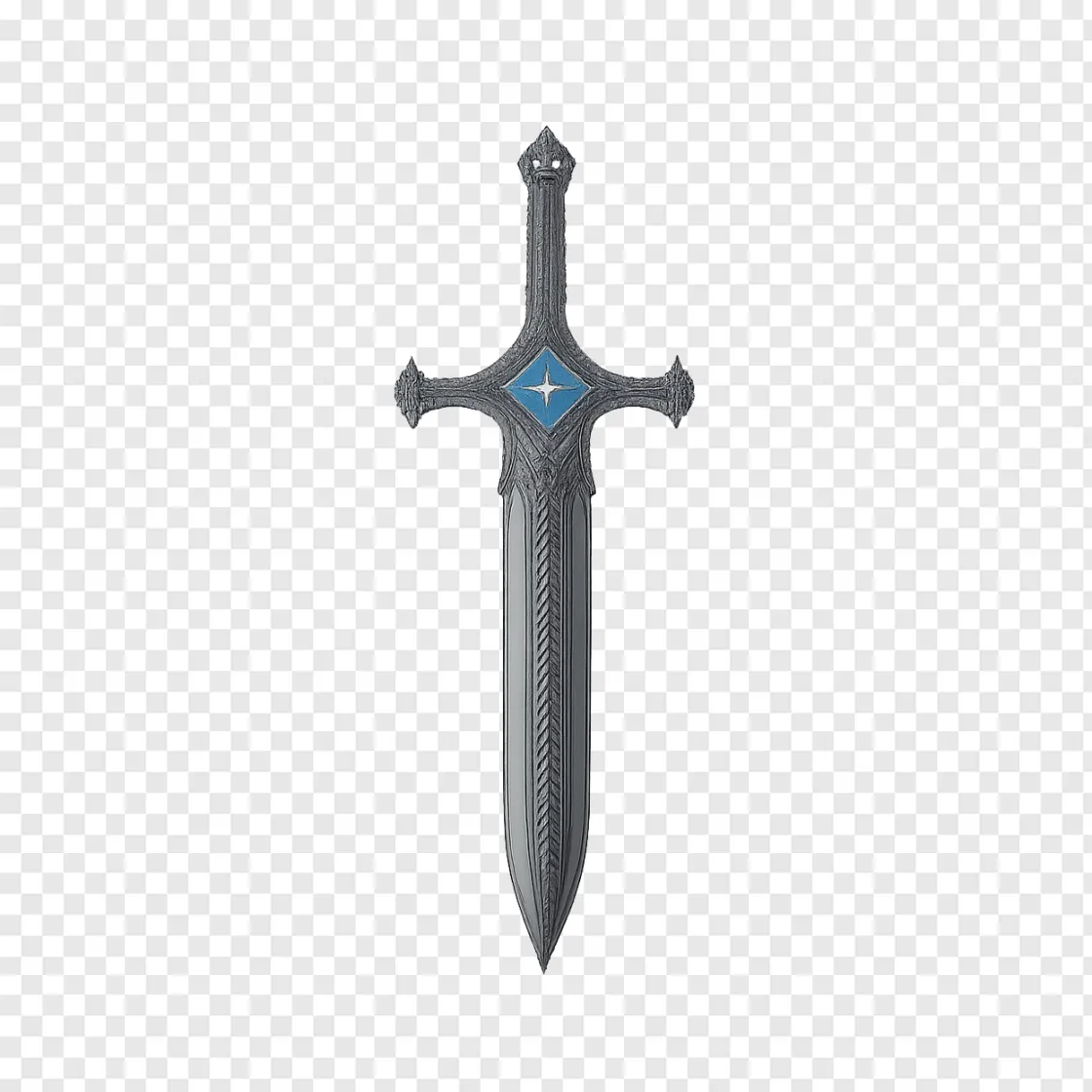 The Witcher 3 Silver Sword PNG Free Download