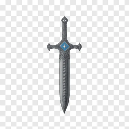 The Witcher 3 Silver Sword PNG Free Download