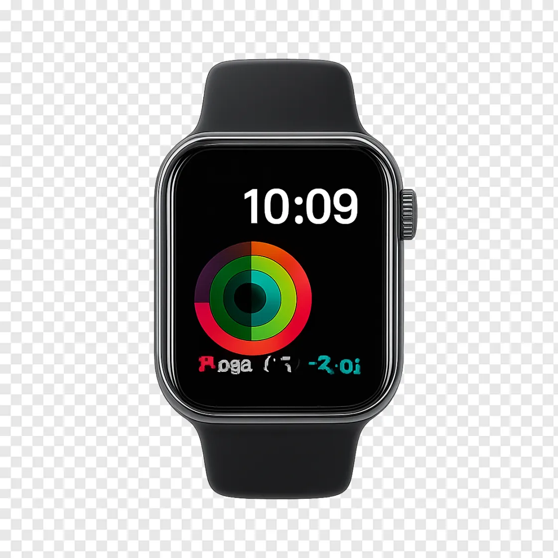 Modern Smartwatch Fitness Tracker PNG For Tech Designs