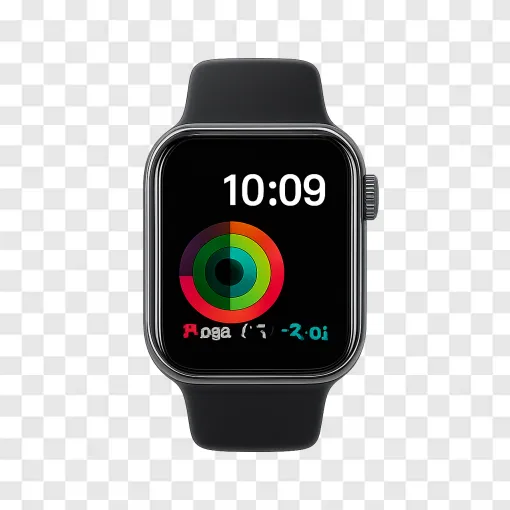 Modern Smartwatch Fitness Tracker PNG For Tech Designs