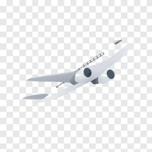 Travel Airplane Flying PNG For Global Tour Design