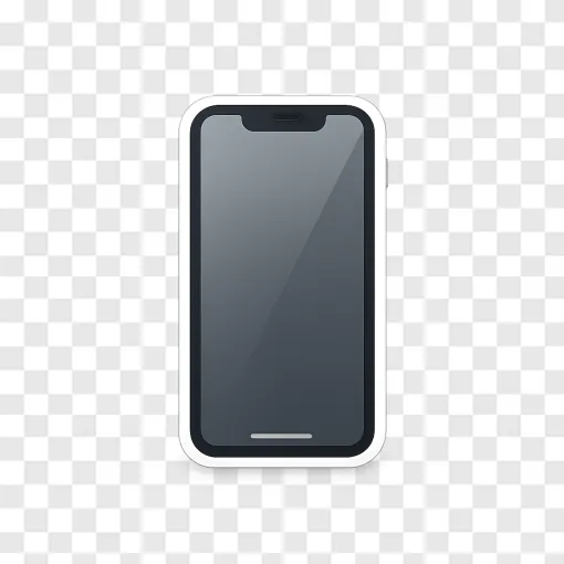 Futuristic Smartphone PNG Image