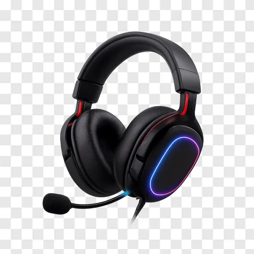 Gaming Headset PNG Transparent Background