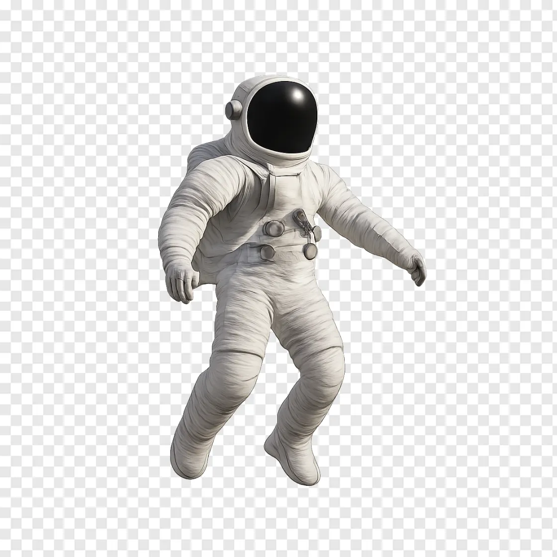 Astronaut In Spacesuit Transparent PNG