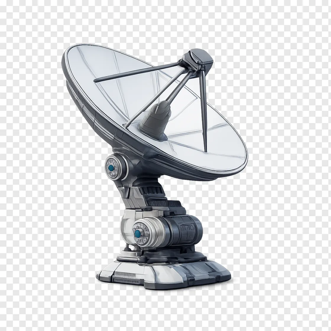 ISS Satellite Dish PNG Transparent Image