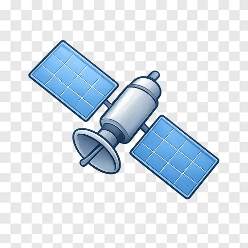 SpaceX Starlink Satellite PNG Transparent Image