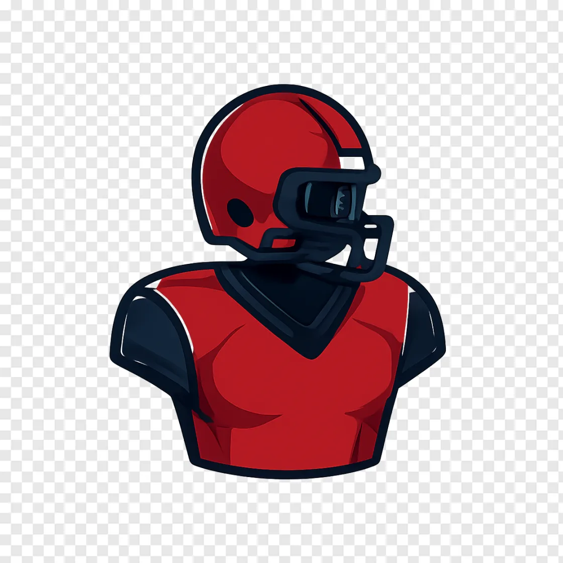 NFL Football Helmet And Uniform PNG Image
