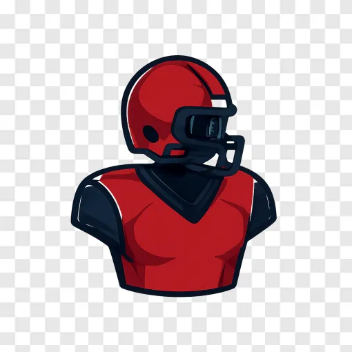 NFL Football Helmet And Uniform PNG Image