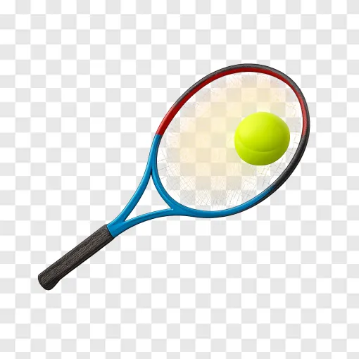 Tennis Racket And Ball PNG Free Download