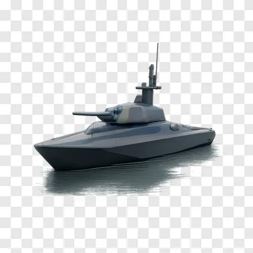 Naval Military Drone PNG Transparent Image