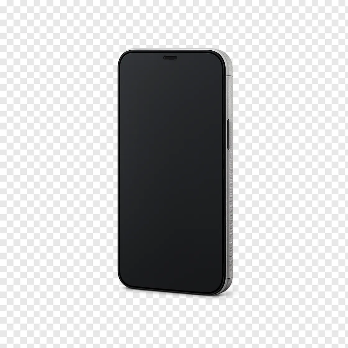 Modern Flagship Smartphone PNG Transparent Image