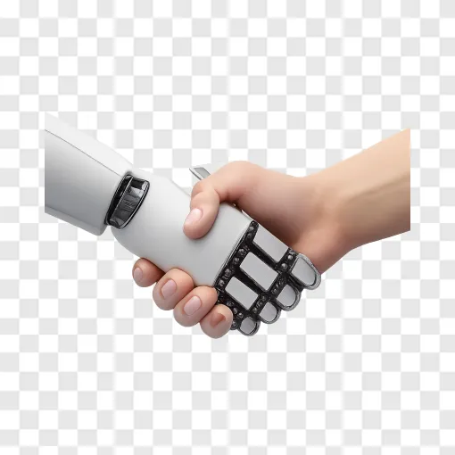 AI And Human Jobs Concept PNG Transparent Image